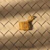 22k Gold Square Weave Pendant